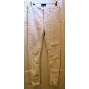 Black Orchid Gisele Jeans High Rise Skinny Light Leopard Print NWOT Size 28
